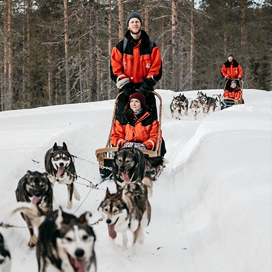 DMC Finland Husky ride